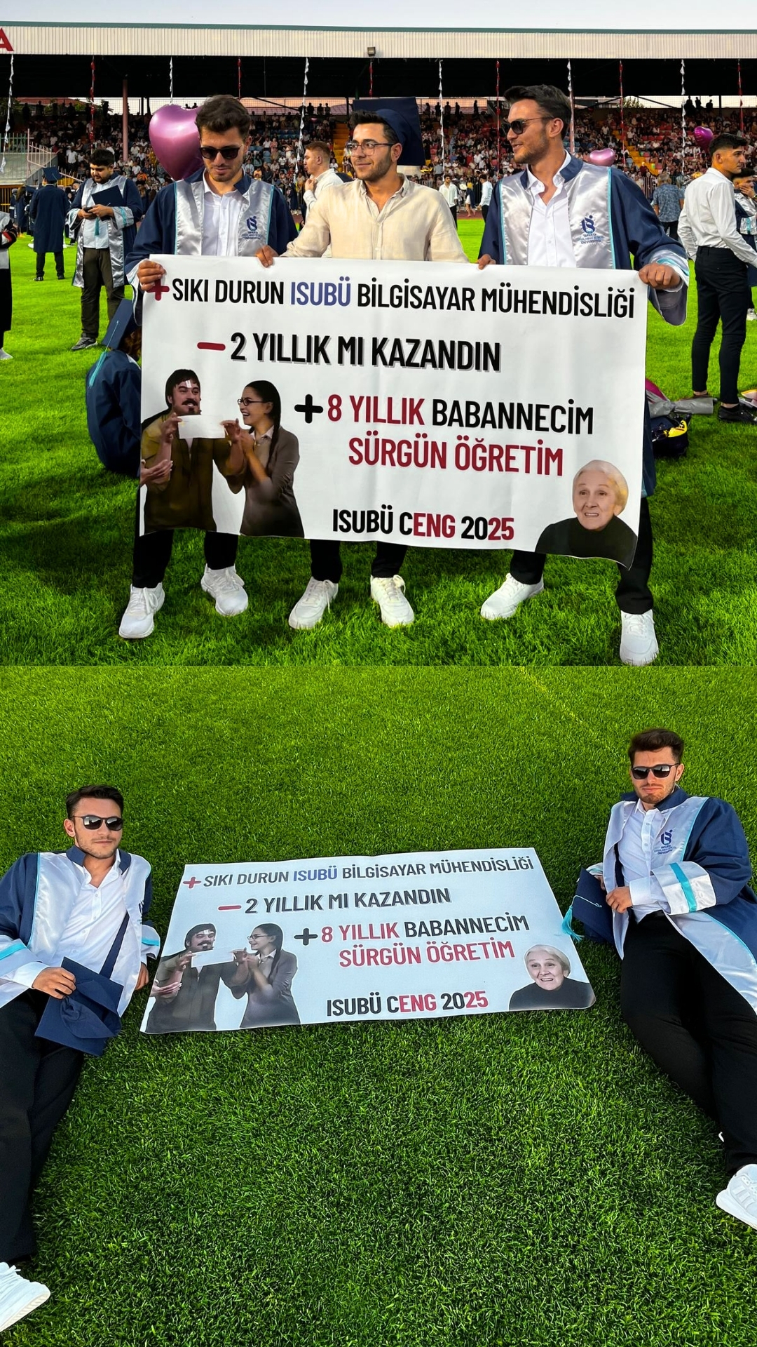Mezuniyet Pankartı — ISUBÜ CENG